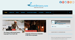 Desktop Screenshot of geekdriven.com